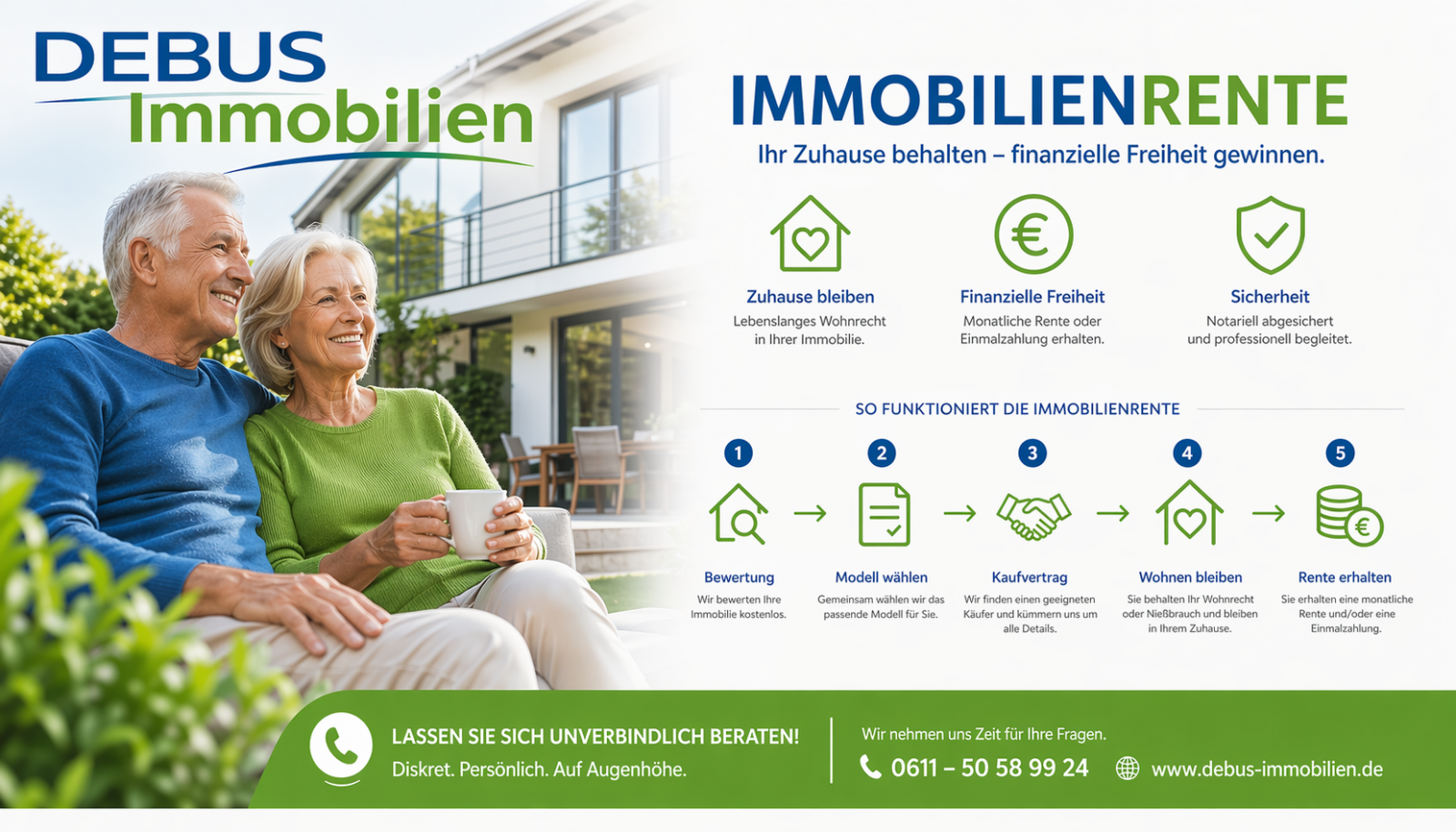 Immobilienrente für Senioren